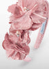 ABEL & LULA GIRL FLOWER MIKADO HAIRBAND