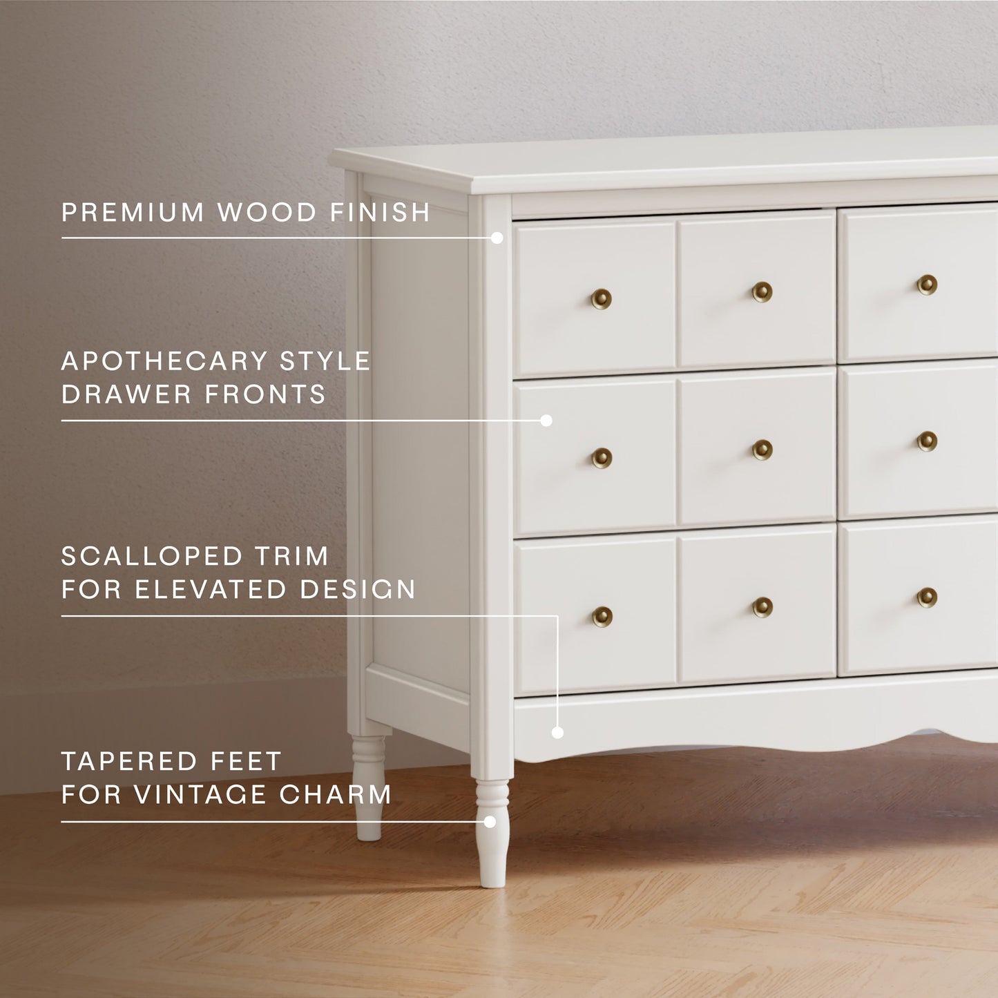 Liberty 9-Drawer Assembled Dresser in Natural Walnut