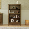 Liberty Assembled Bookcase in Warm White