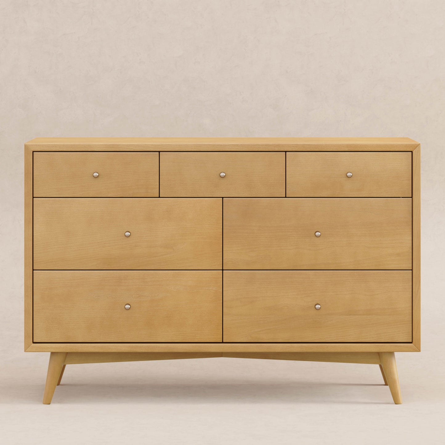 Palma 7-Drawer Double Dresser, Assembled in Warm White