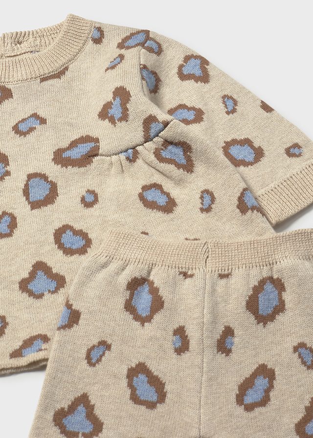 MAYORAL NEWBORN GIRL 2-PIECE PRINTED SET