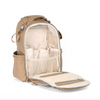 ITZY RITZY BOSS PLUS DIAPER BAG BACKPACK CHAI LATTE