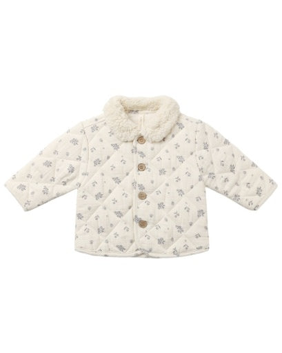 QUINCY MAE QUILTED JACKET WINTER BERRY