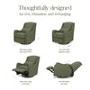 NAMESAKE DEVON RECLINER AND SWIVEL GLIDER