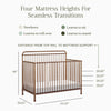 Winston 4-in-1 Convertible Crib in Heirloom Sage
