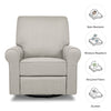 MONOGRAM BY NAMESAKE MONROE POWER RECLINER AND SWIVEL GLIDER