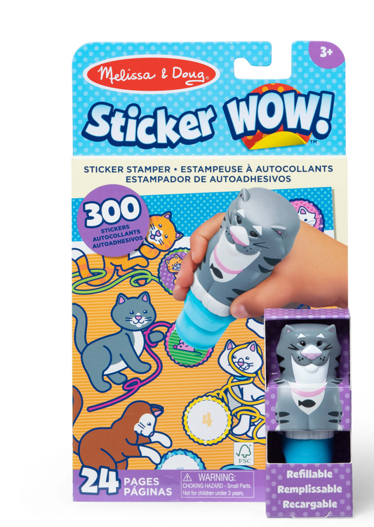 STICKER WOW! ACTIVITY PAD SET - CAT