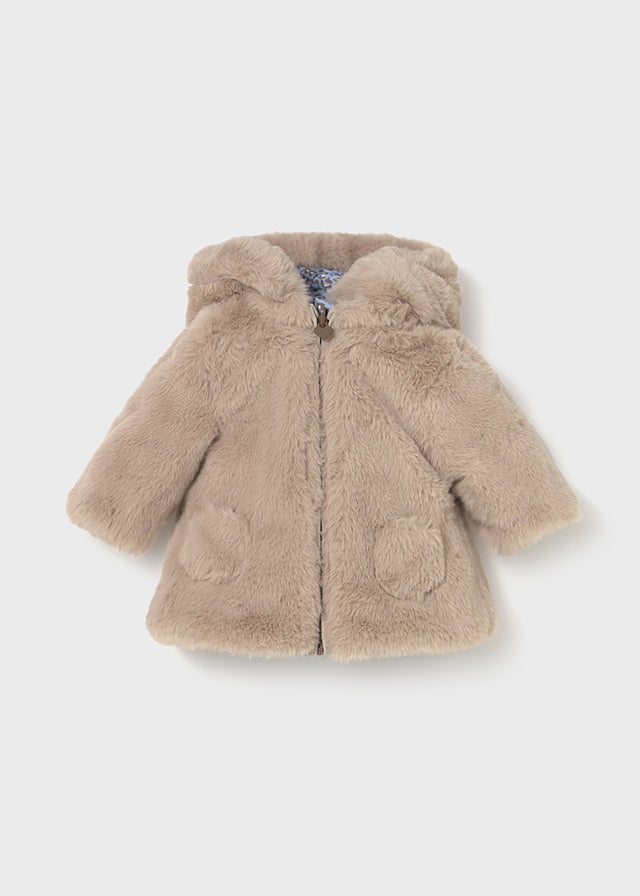 MAYORAL GIRL REVERSIBLE COAT - DREAM BLUE