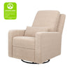 BABYLETTO SIGI RECLINER AND SWIVEL GLIDER IN SHEARLING