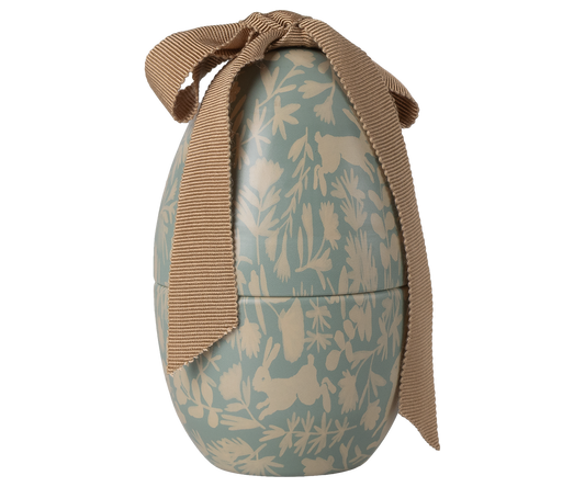MAILEG EASTER EGG, SMALL - DUSTY BLUE