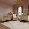 Alouette 3-in-1 Convertible Spindle Crib in Washed Pine