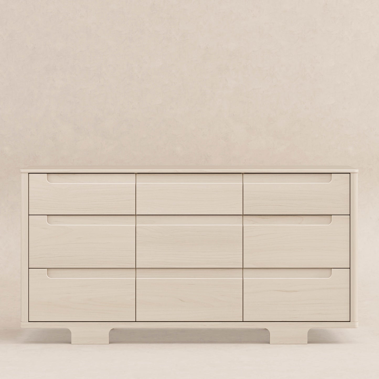 Yuzu 9-Drawer Dresser, Assembled in Natural Walnut