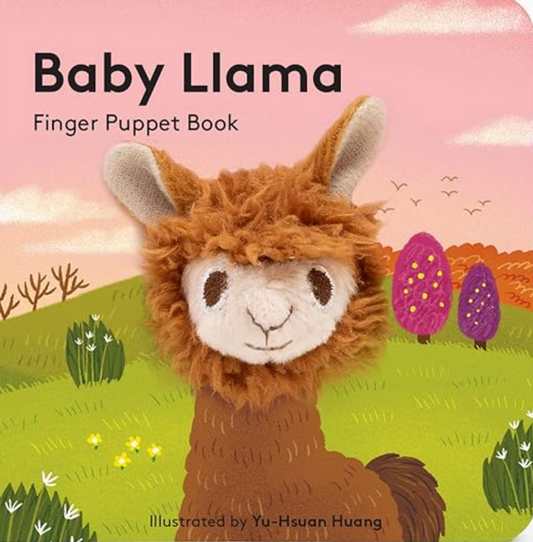 BABY LLAMA FINGER PUPPET BOOK