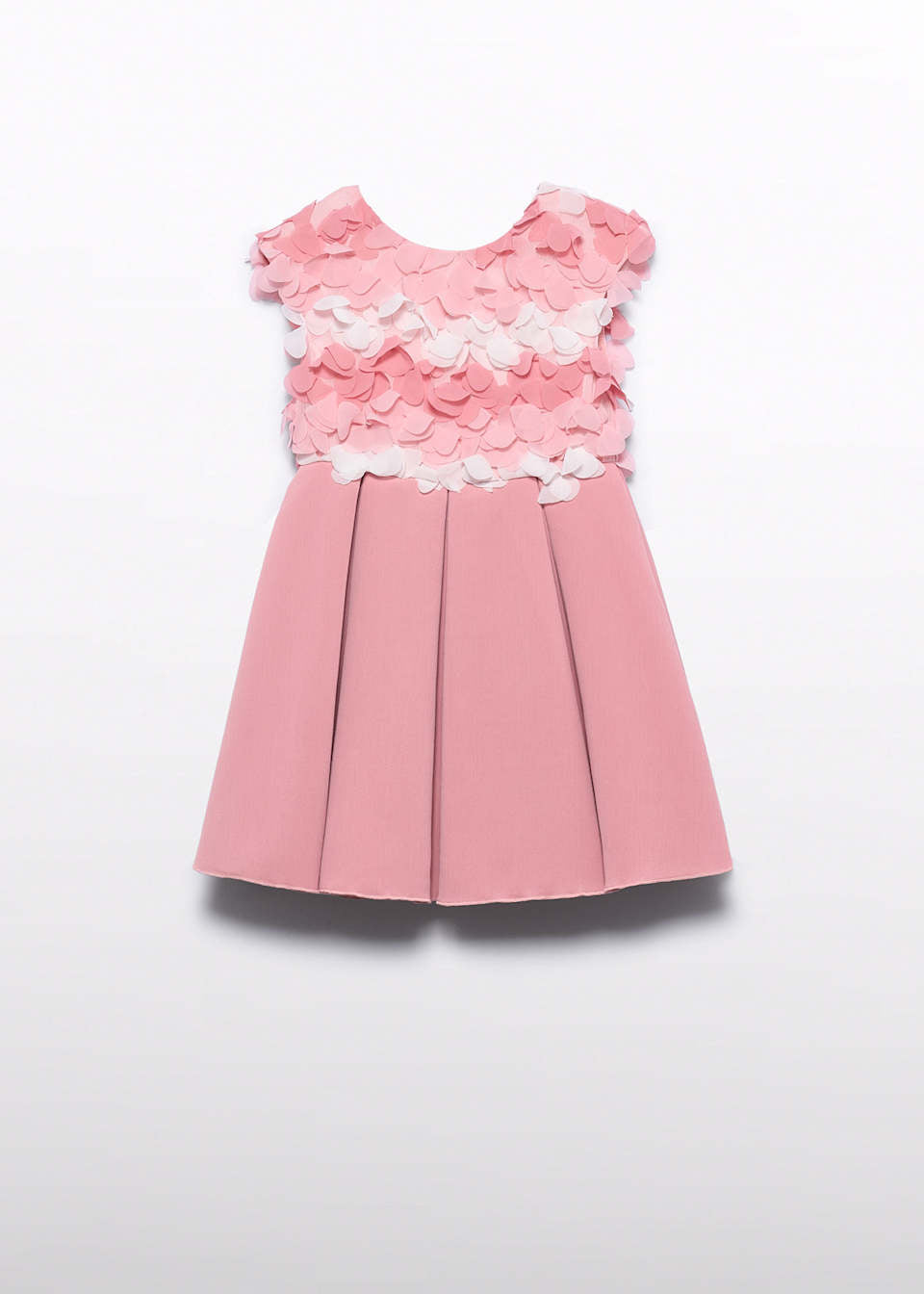 ABEL & LULA 3D FLORAL CHIFFON DRESS