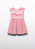 ABEL & LULA 3D FLORAL CHIFFON DRESS