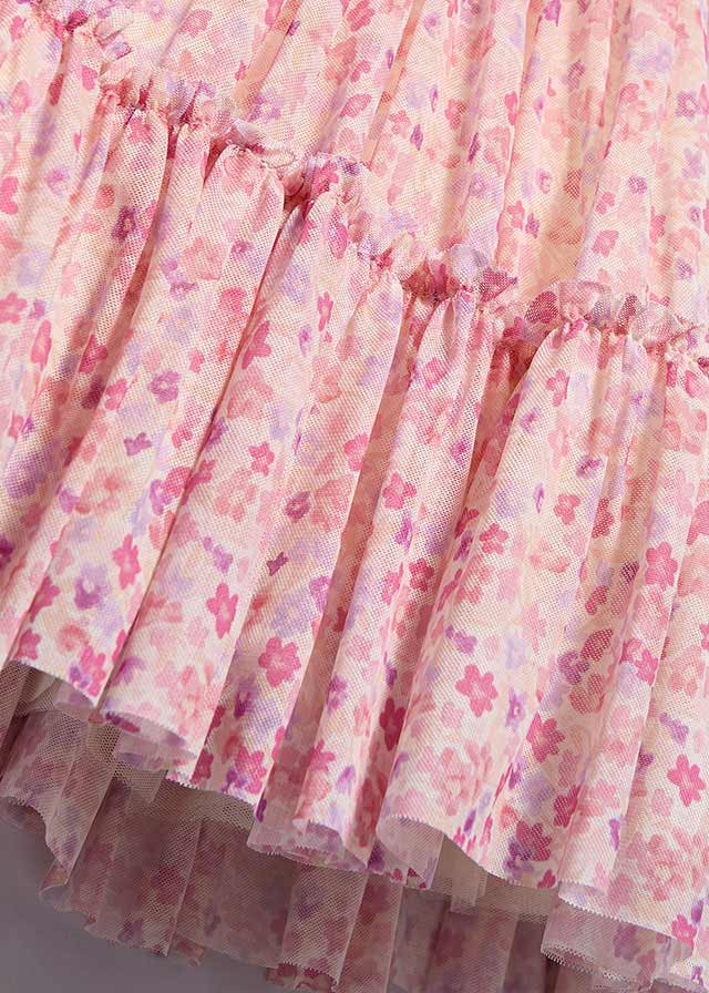 ABEL & LULA TULLE PRINTED DRESS