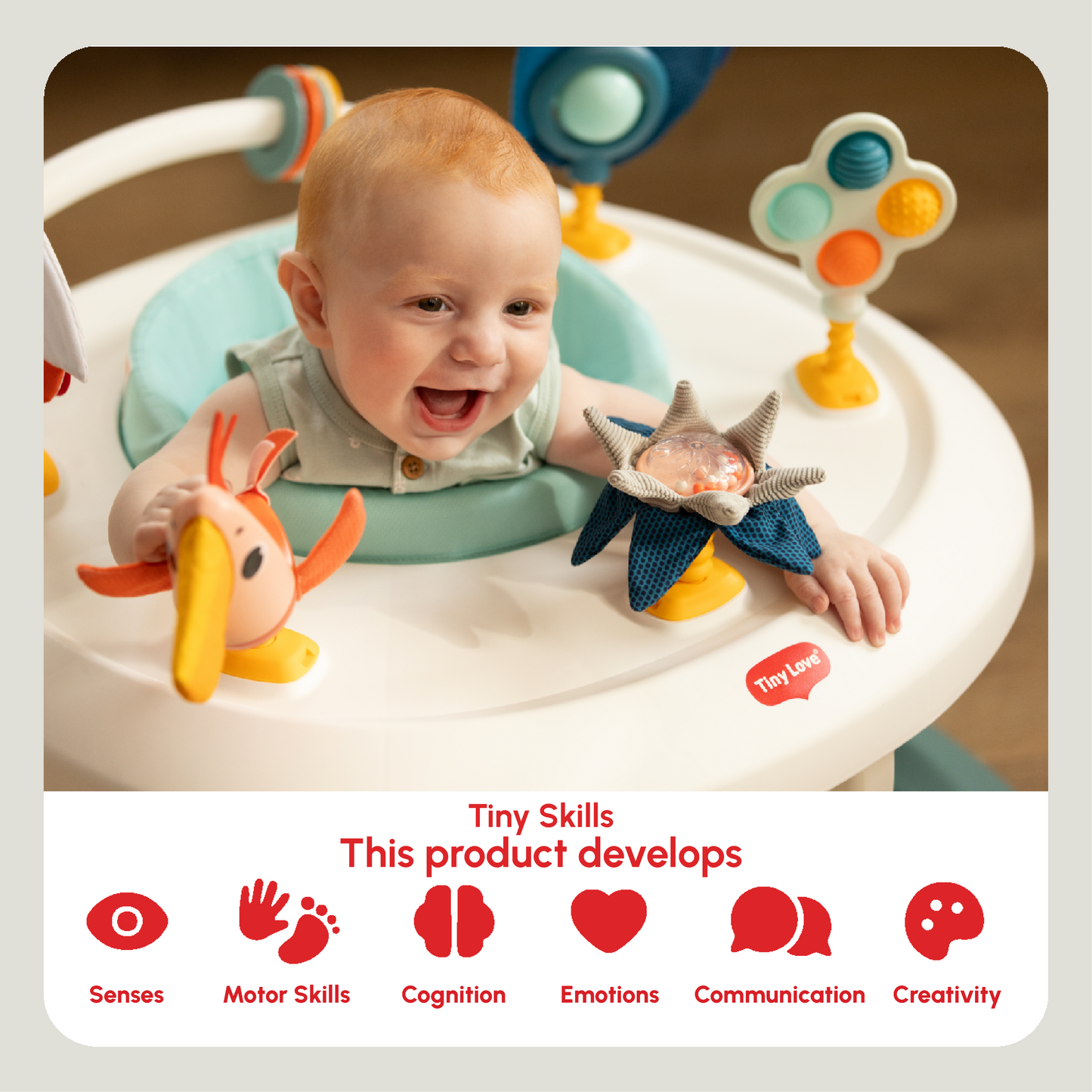 TINY LOVE TINY MARINERS 4-IN-1 HERE I GROW MOBILE ACTIVITY CENTER