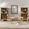 Liberty Assembled Bookcase in Warm White