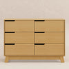 Hudson 6-Drawer Double Dresser, Assembled in Honey