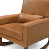 BABYLETTO SLEEPYTIME ROCKER IN VEGAN LEATHER TAN VEGAN LEATHER