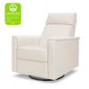 Willa Deluxe Power Glider Recliner w/Heat&Massage in Performance Beach Eco-Weave
