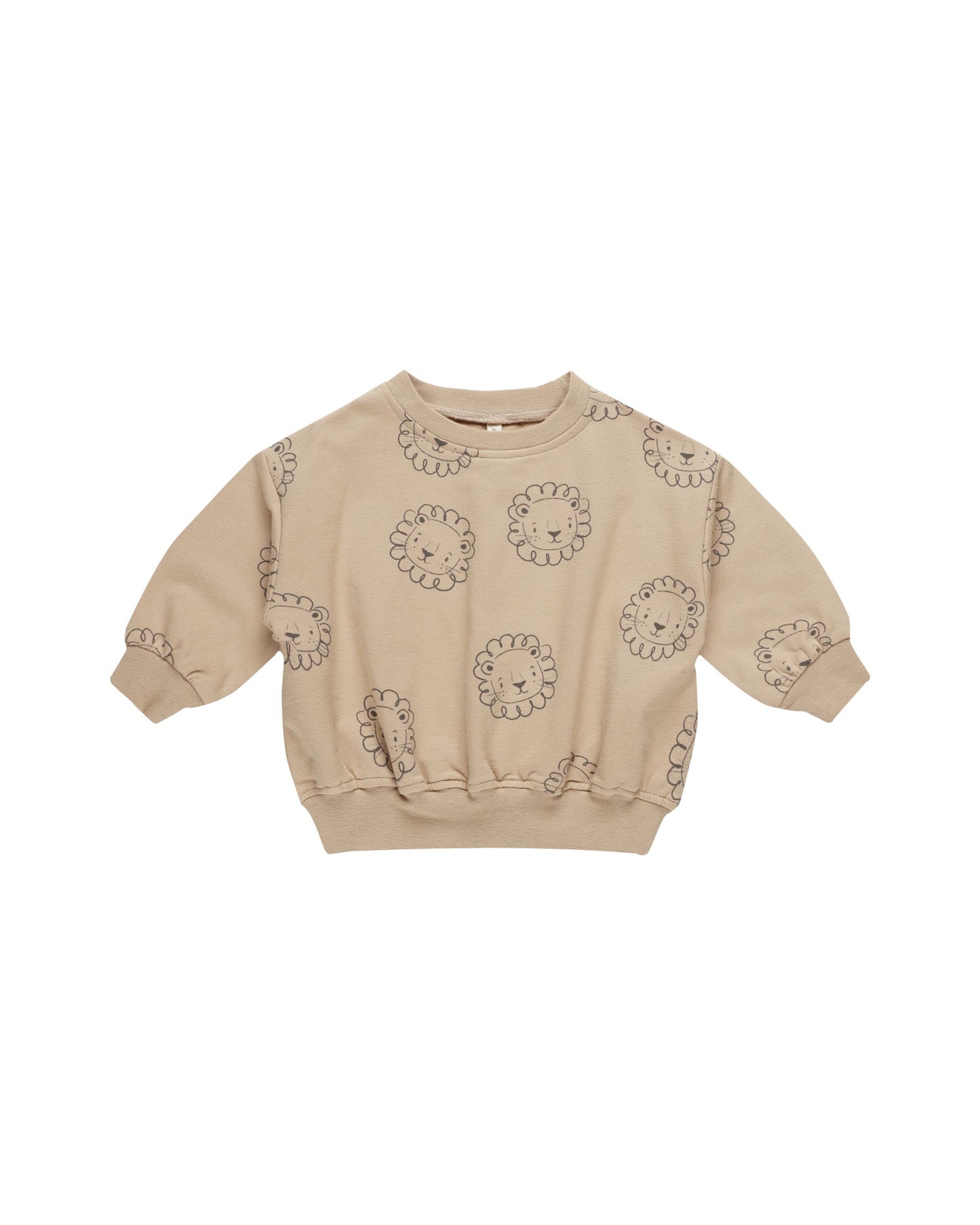 QUINCY MAE RELAXED FLEECE SWEATSHIRT - LIONS