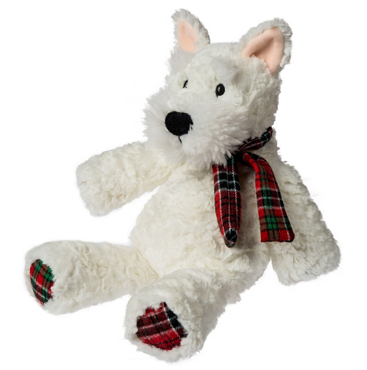 MARSHMALLOW TARTAN TERRIER -13"