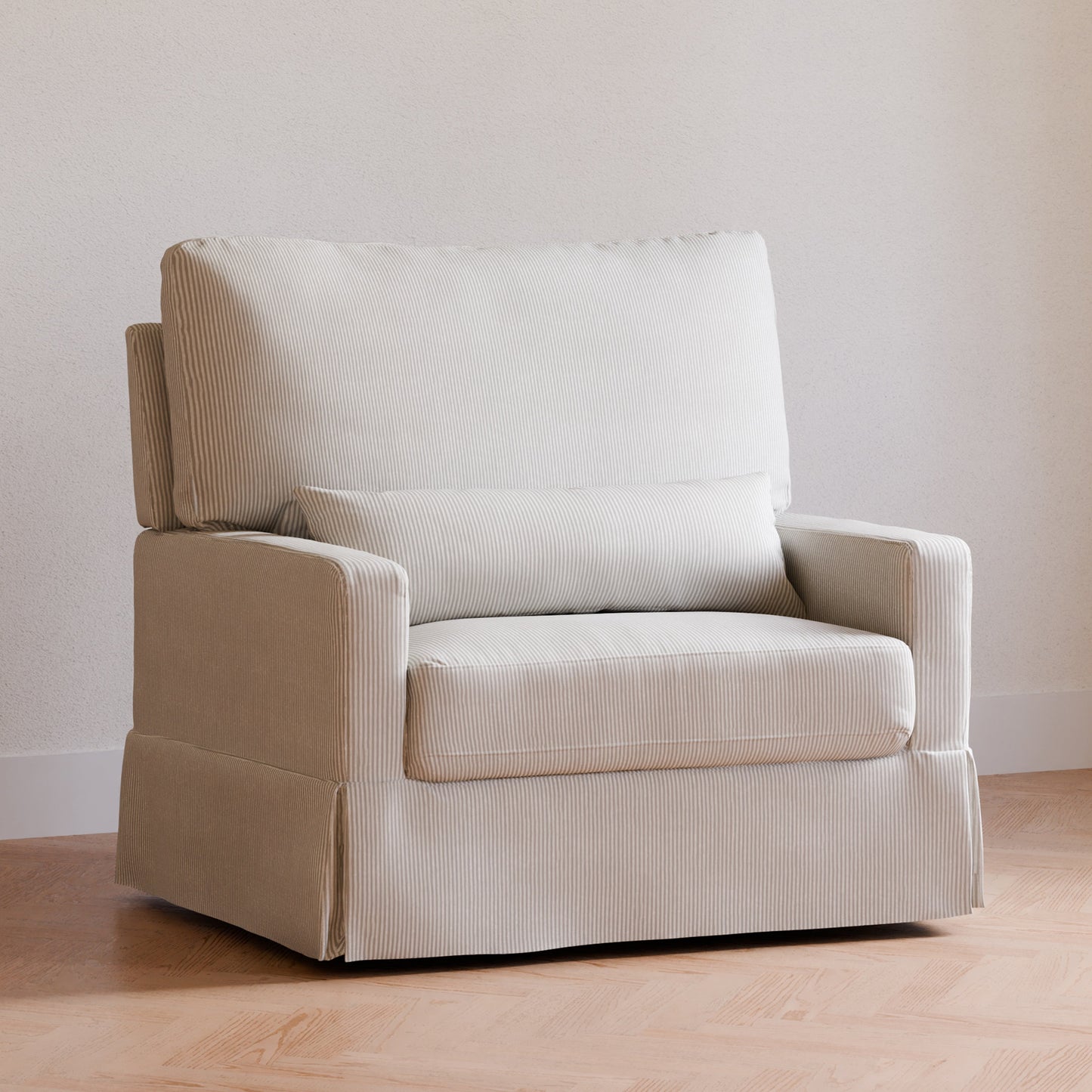 NAMESAKE CRAWFORD PILLOWBACK CHAIR AND A HALF COMFORT SWIVEL GLIDER