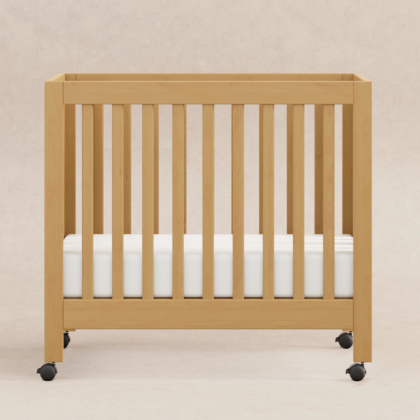Origami Mini Crib in Light Sage