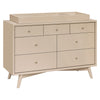 Palma 7-Drawer Double Dresser, Assembled in Warm White