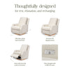 NAMESAKE CREWE ELECTRONIC RECLINER AND SWIVEL GLIDER