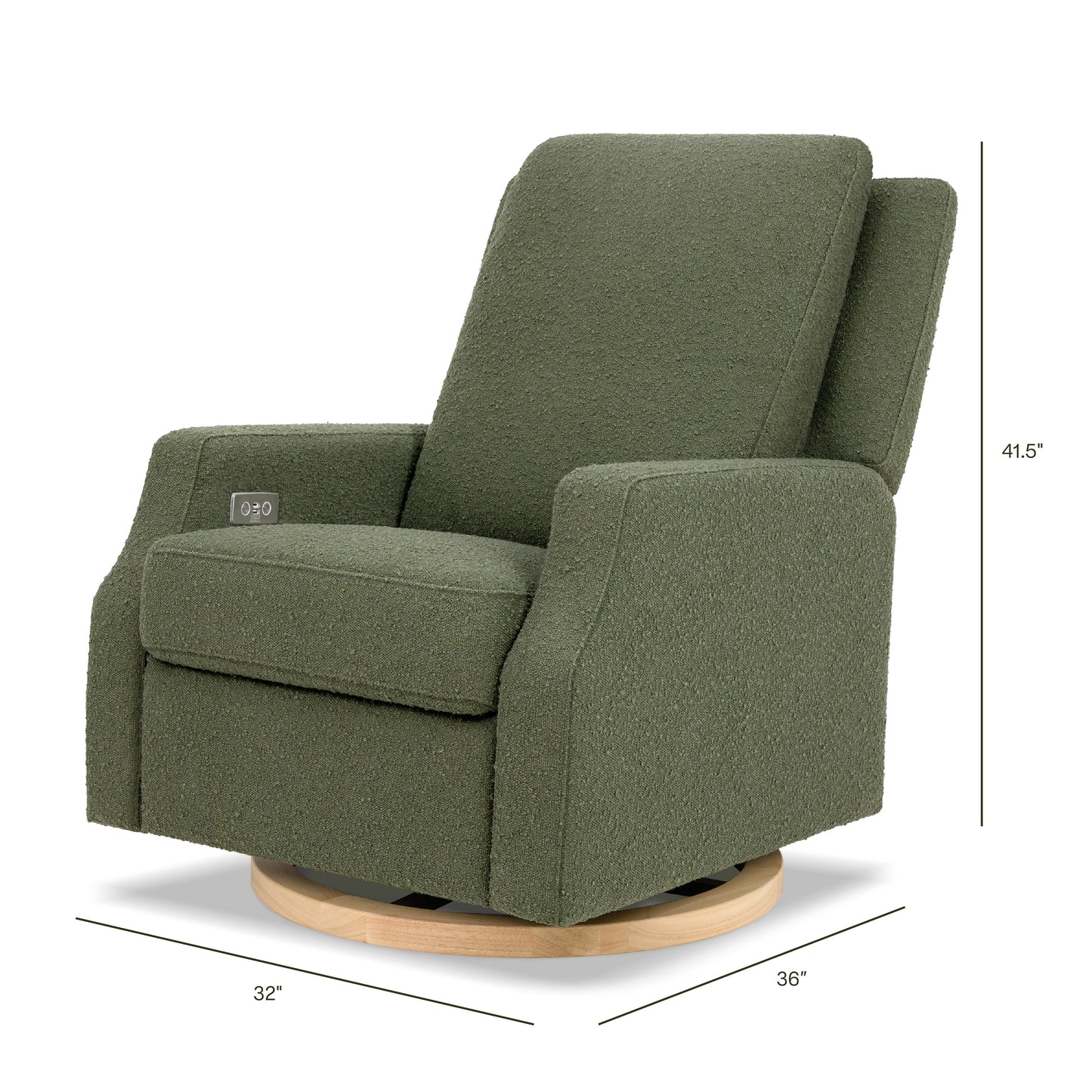 NAMESAKE CREWE ELECTRONIC RECLINER AND SWIVEL GLIDER