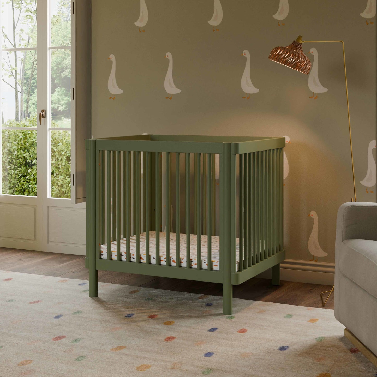 BABYLETTO POGO 8-IN-1 CONVERTIBLE CRIB WITH ALL-STAGES CONVERSION KITS