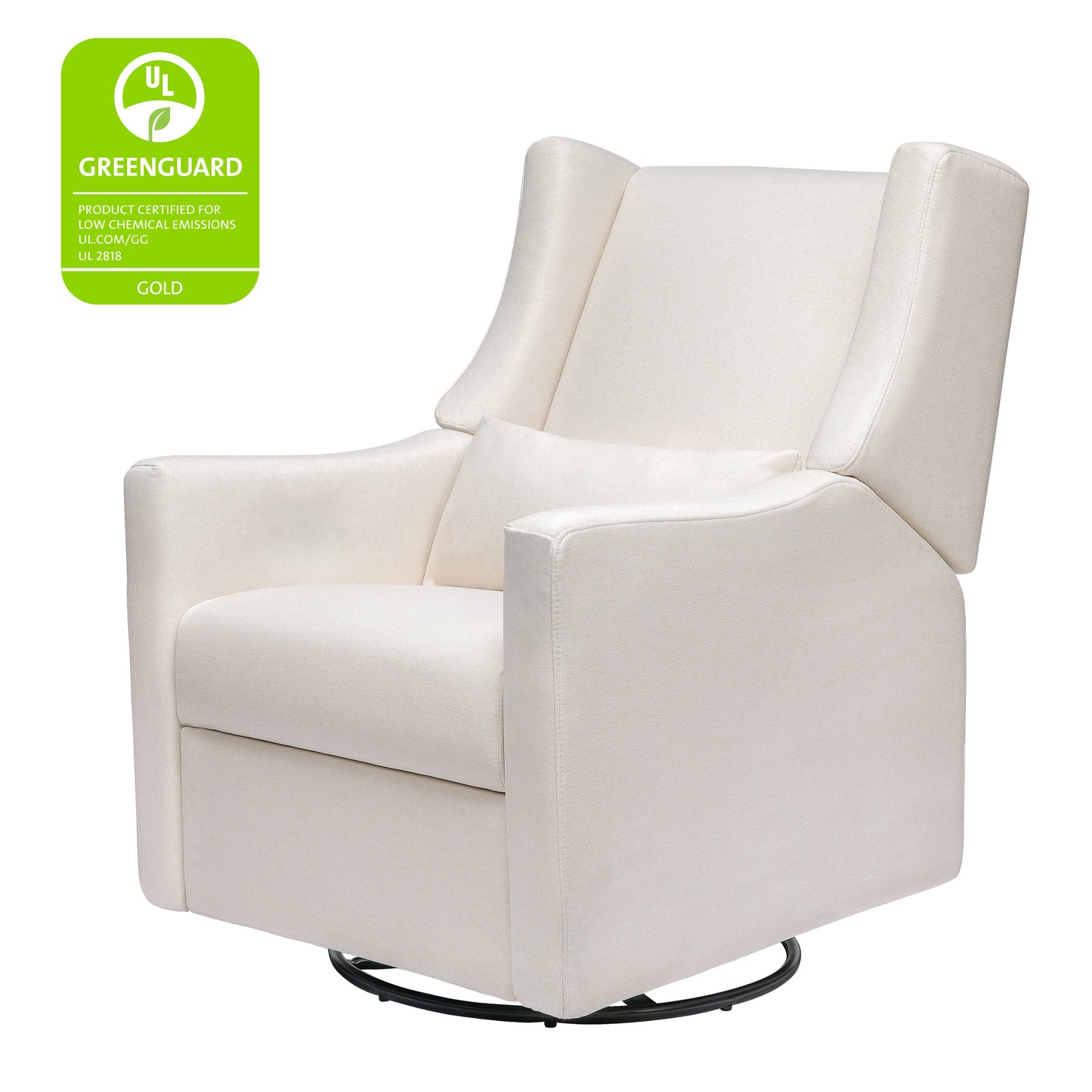 Kiwi Recliner and Swivel Glider in Performance Ivory Boucle