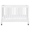 Maki Full-Size Folding Crib w/ Toddler Bed Conversion Kit in Honey