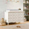 Liberty 9-Drawer Assembled Dresser in Natural Walnut