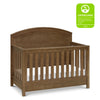 MONOGRAM BY NAMESAKE HEMSTED 4-IN-1 CONVERTIBLE CRIB WALNUT DRIFTWOOD