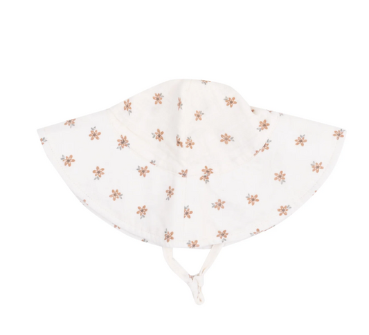 BITTY BLOOMS WIDE BRIM SUNHAT