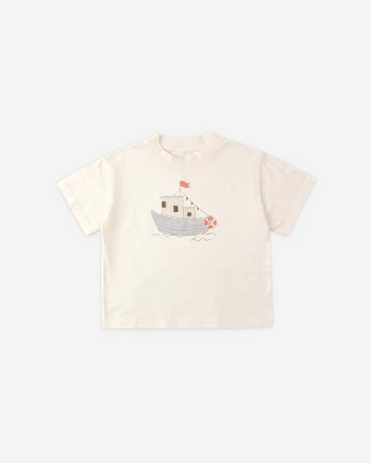 RYLEE + CRU RELAXED TEE TUG BOAT