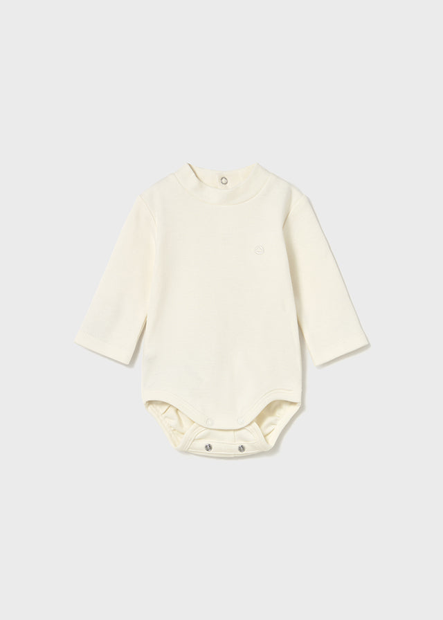 MAYORAL MOCK NECK BODYSUIT VANILLA
