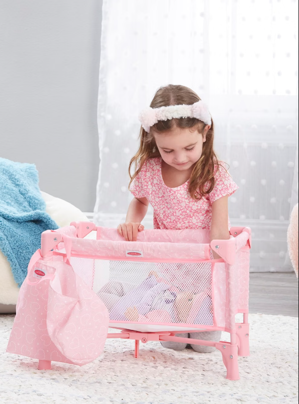 PINK HEARTS PACK AND PLAY