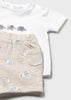 MAYORAL 2 PIECE BOYS SHORT SET