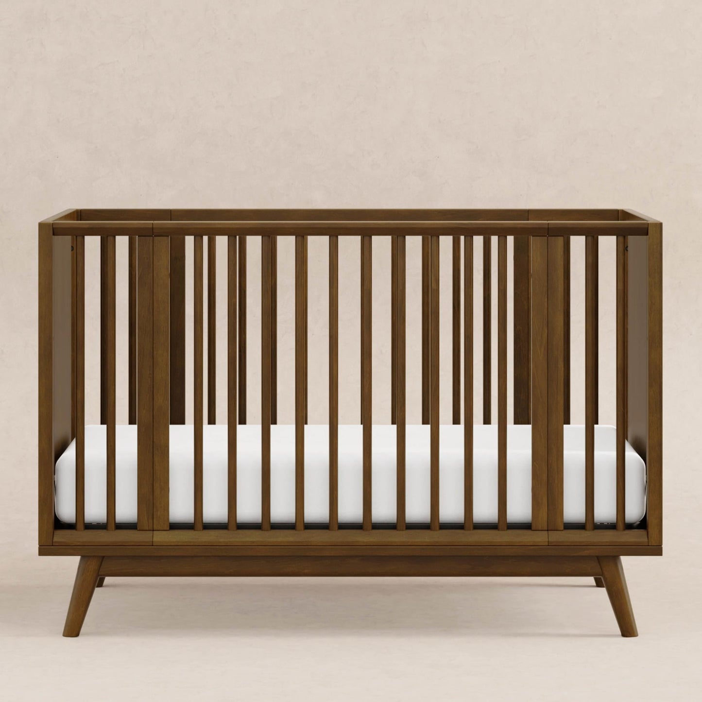 BABYLETTO PALMA 8-IN-1 CONVERTIBLE ALL-STAGES CRIB WITH BASSINET & TODDLER BED KIT