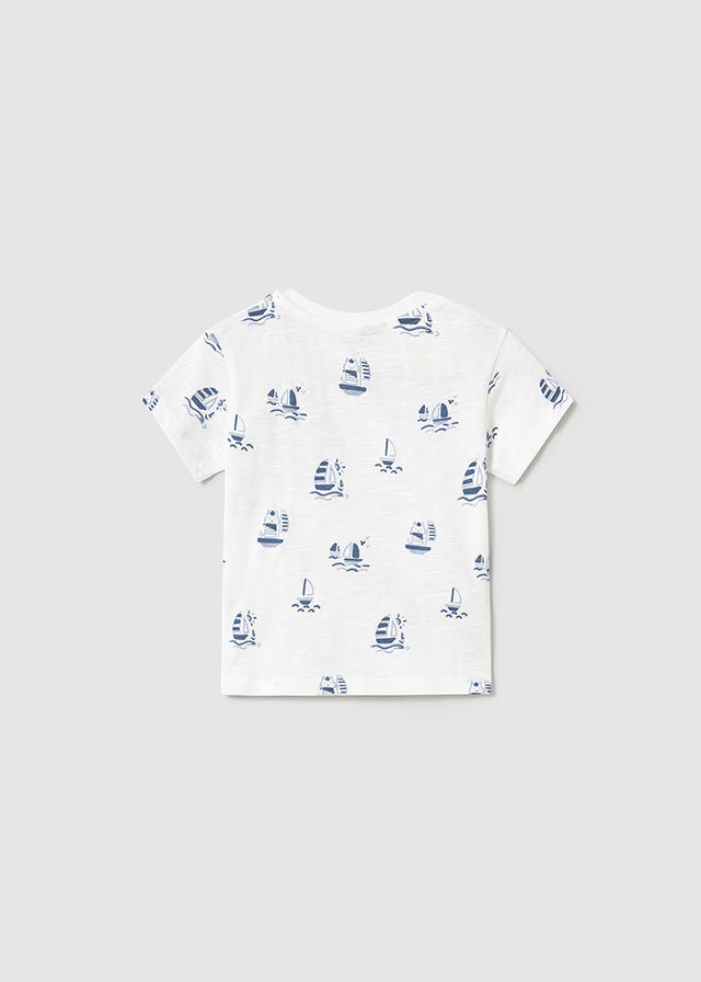 MAYORAL PRINTED SHORT SLEEVE  T SHIRT