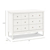 Liberty 6-Drawer Assembled Dresser in Cove Blue