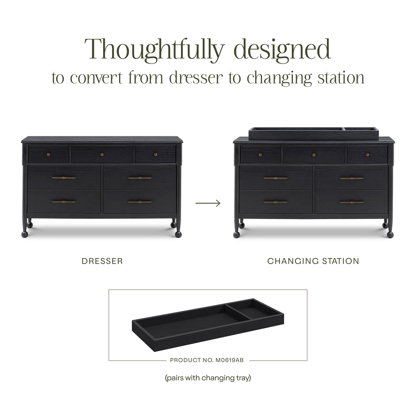 NAMESAKE ALOUETTE 7-DRAWER WIDE DRESSER (56”)