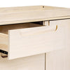 Yuzu 3-Drawer Changer Dresser in White/Natural