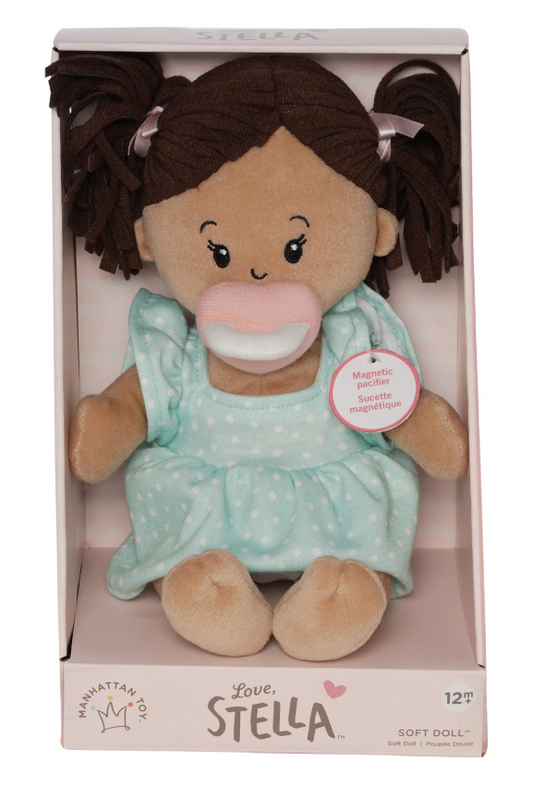 LOVE, STELLA DOLL LIGHT BEIGE WITH BROWN