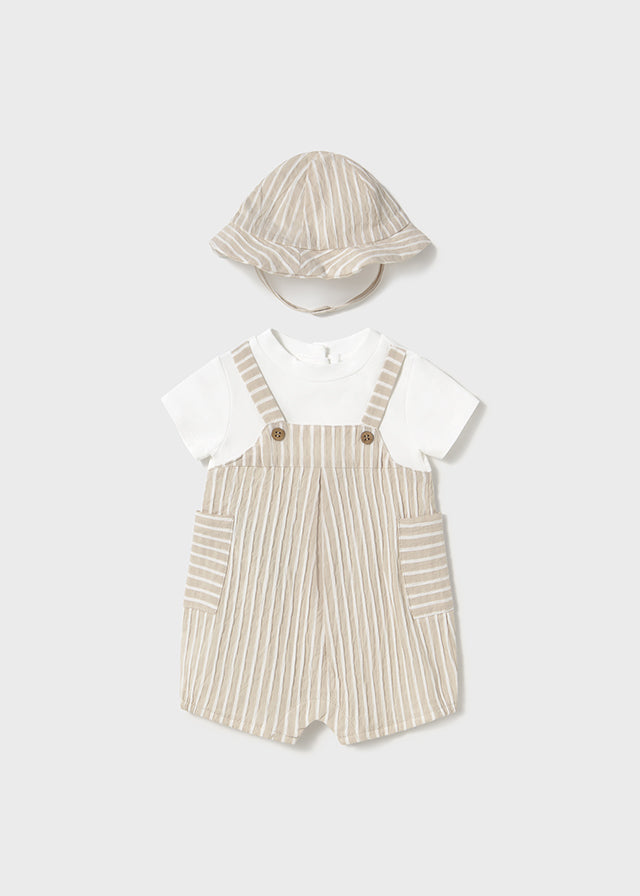 MAYORAL SHORT BODYSUIT WITH HAT