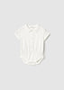 MAYORAL COLLARED BODYSUIT- NATURAL